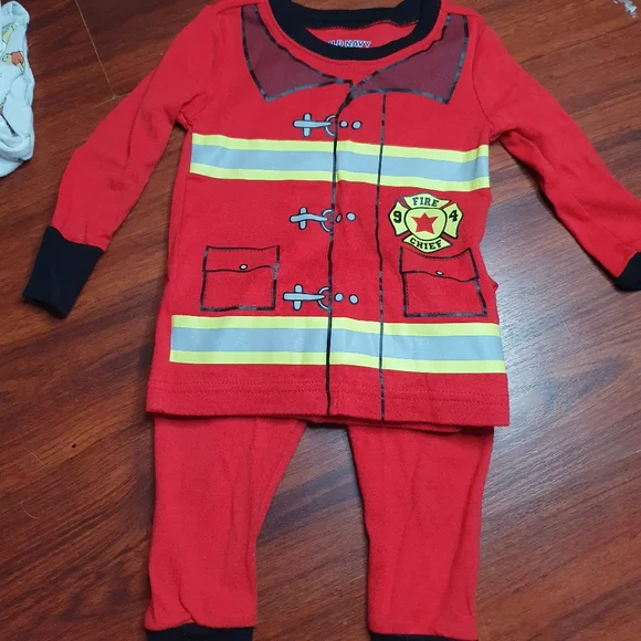 Old Navy Pajamas Old Navy Fireman Pj Set Poshmark